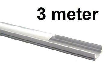 LED Profiel 3 meter - 7mm slim - plat model, Doe-het-zelf en Bouw, Metalen, Verzenden, Nieuw