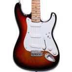 Miniatuur Fender Stratocaster gitaar met gratis standaard, Verzenden, Beeldje, Replica of Model