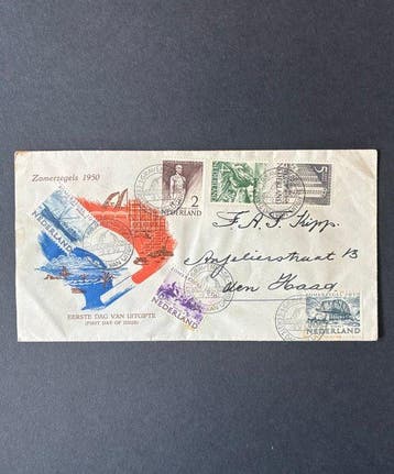 Nederland 1950 - FDC Zomer - NVPH E1
