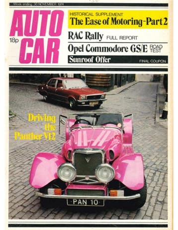 1974 AUTOCAR MAGAZINE 4075 ENGELS, Ophalen of Verzenden, Nieuw