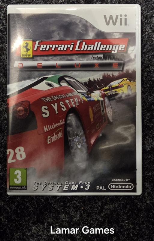 Ferrari Challenge Trofeo Pirelli Deluxe (wii used game), Games en Spelcomputers, Games | Nintendo Wii U, Ophalen of Verzenden