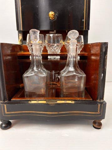 Cave à liqueur Napoléon III - Drankkast - Pourier, Antiquités & Art