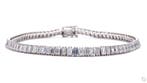 Armband - 18 karaat Platina, Witgoud - 10.00ct. tw. Diamant, Nieuw