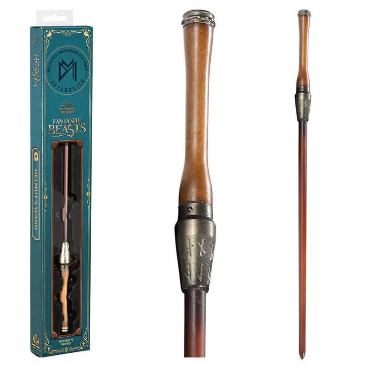 Fantastic Beasts Toverstaf Helmut (blister), Verzamelen, Harry Potter, Nieuw, Ophalen of Verzenden