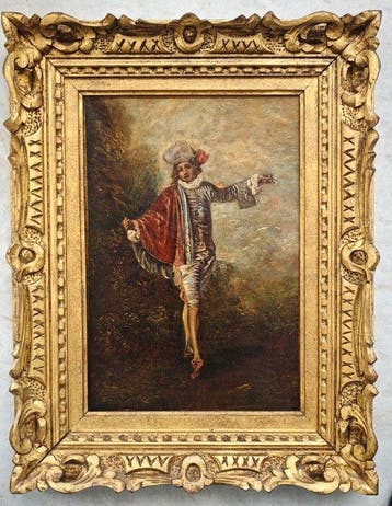 Antoine Watteau (1684–1721), Naar - LIndifferent, Antiek en Kunst