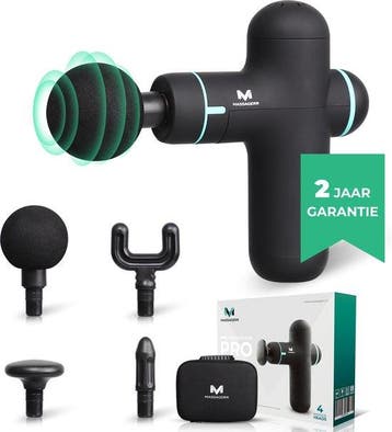 2dekans | Massagerr® Mini Massage Gun PRO - Relax en, Ophalen of Verzenden, Nieuw