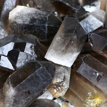 Nouveau ! - Points de cristal fumé - Lot en gros XXL- 1 kg
