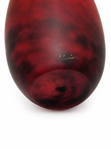 Schneider - Vase - Vase élancé à col évasé -Verre soufflé,