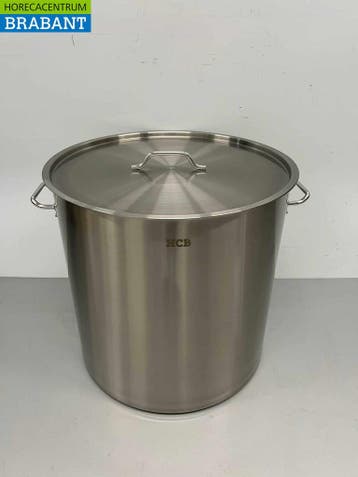 HCB RVS Soeppan Kookpan Pan Inductie 60 x 60 cm 170 liter, Ophalen of Verzenden, Nieuw in verpakking