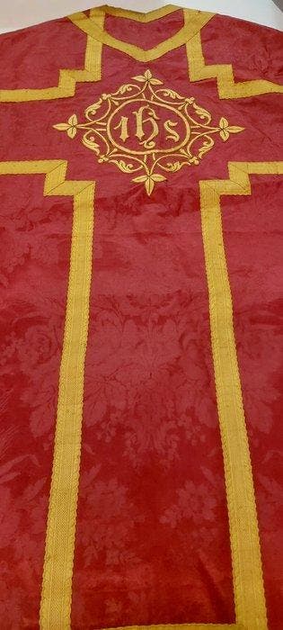 sacerdotale planeet - Zijde, Katoen - 1850-1900 - Rode