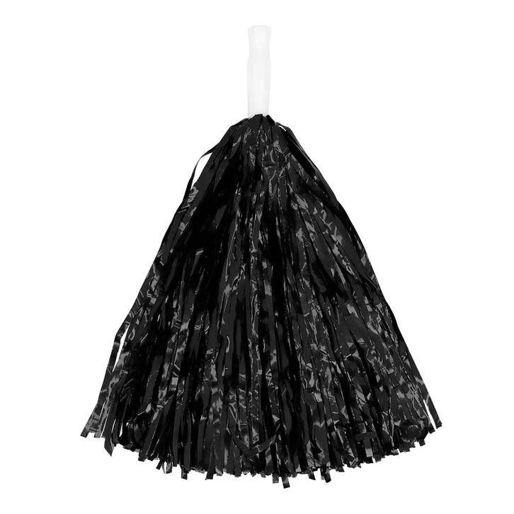 Zwarte Pompom 34cm, Hobby en Vrije tijd, Feestartikelen, Nieuw, Verzenden