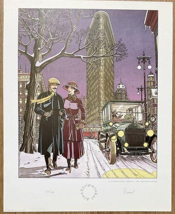 Carin / Ferry / De Gieter - 3 Offset prints + 1 Metal Plate, Nieuw