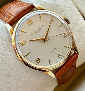IWC - Schaffhausen 14K Solid Gold cal. 852 - Heren - 1957, Handtassen en Accessoires, Horloges | Heren, Nieuw