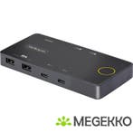 StarTech.com C2-H46-UC2-PD-KVM KVM-switch Zwart, Verzenden