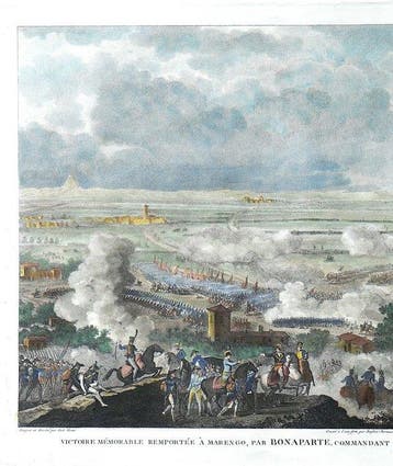 Italië - Slag bij Marengo, Alessandria; Auber - Proclamation