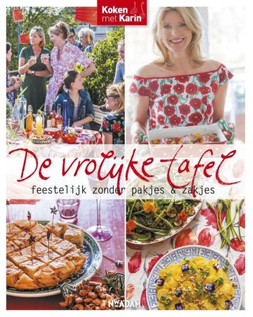 De vrolijke tafel 9789046821619 Karin Luiten, Verzenden, Gelezen, Karin Luiten