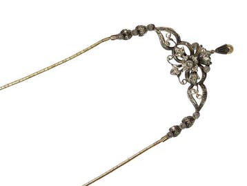 Halsketting - 19.2 kt. Geel goud - Parel, Nieuw