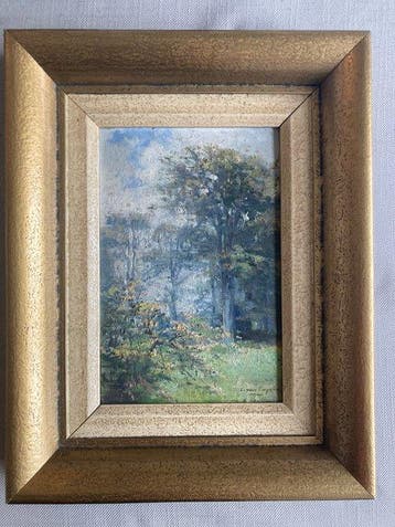 Louis van Engelen (1856-1940) - Boslandschap, Antiek en Kunst