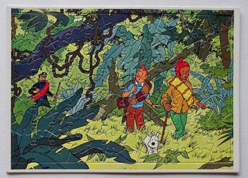 Tintin - 1 Puzzle Le temple du soleil - 1970, Livres