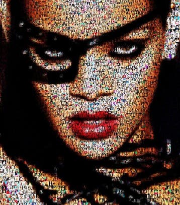 David Law - Crypto Rihanna - Format XL 50x75
