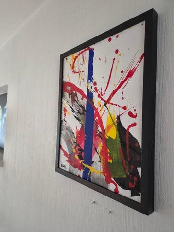 Liesens - Verborgen Vallei (Handpainted on white canvas met