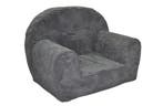 Kinderfauteuil LINCOLN | Corduroy Lichtgrijs | Nieuw | Sc..., Overige materialen, Nieuw, Ophalen of Verzenden, Corduroy