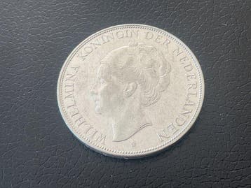Nederland. Wilhelmina. 2 1/2 Gulden 1930 (Zonder
