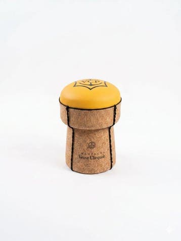 Veuve Cliquot Champagne Cork Puff – Unique Collector’s Piece