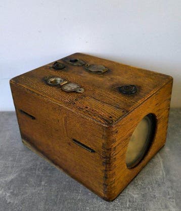 BENZING Original Brevete Timer / Chronometerklok - Hout,