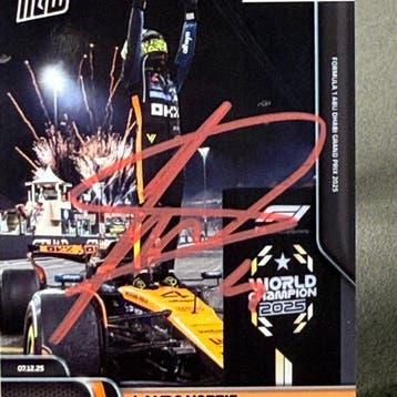 Mclaren - ULTRA RARE Topps NOW 2025 World Champion Card (86), Nieuw