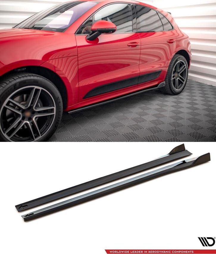 Side Skirts Diffuser voor Porsche Macan GTS/Sport Design Mk1, Autos : Divers, Tuning & Styling, Enlèvement ou Envoi