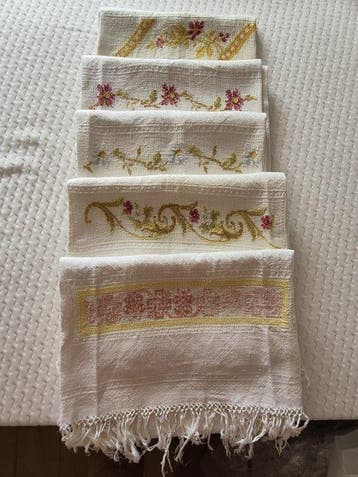 Serviette (5) - 110 cm - 60 cm - serviettes en lin
