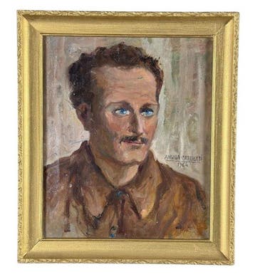 Angela Carugati (1881-1977) - Ritratto di uomo