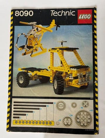 Lego Set - 8090-1 - Technic - Universal Building Set