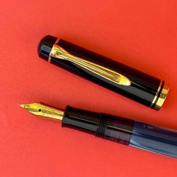 Pelikan - Vintage Pelikan M200 - Blue Marble Fountain pen -, Nieuw
