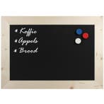 Krijtbord Magnetisch Hout Blank 40x50 cm, Verzenden, Nieuw