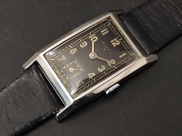 NOVICE (ALPINA) - Art Deco - Fixed lugs - 1930s - Sans prix, Bijoux, Sacs & Beauté