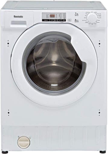 Baumatic BWMI1472D3 - Inbouw Wasmachine - 7 kg - 1400 tpm, Ophalen of Verzenden