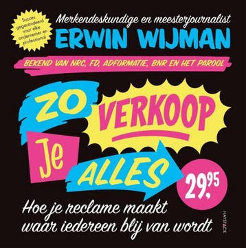 Zo verkoop je alles 9789461263315 Erwin Wijman, Verzenden, Zo goed als nieuw, Erwin Wijman