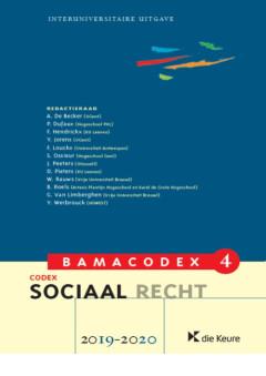 Codex sociaal recht 2019-2020 / Bamacodex / 4 9789048635900, Verzenden, Gelezen, Willy van Eeckhoutte