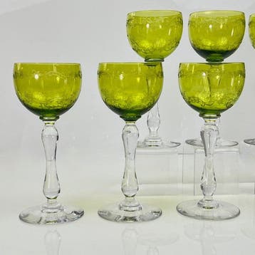 Val Saint Lambert - Drinkservies (6) - Daudet Louis XV