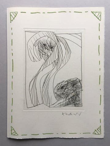 Pierre Alechinsky (1927) - L’origine du monde