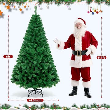 Kerstboom - Kunstkerstboom - 180 cm - Met standaard - Vebred, Verzenden, Nieuw