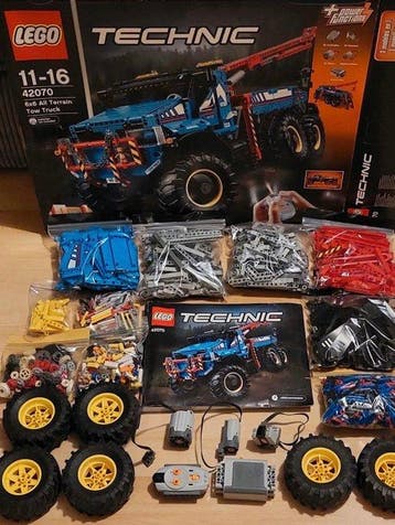 Lego Set - 42070 - Technic - 6x6 All Terrain Tow, Kinderen en Baby's, Nieuw