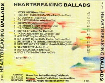 Various - Heartbreaking Ballads 5, Verzenden, Gebruikt