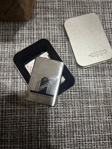 Zippo - Aansteker - Staal, Nieuw