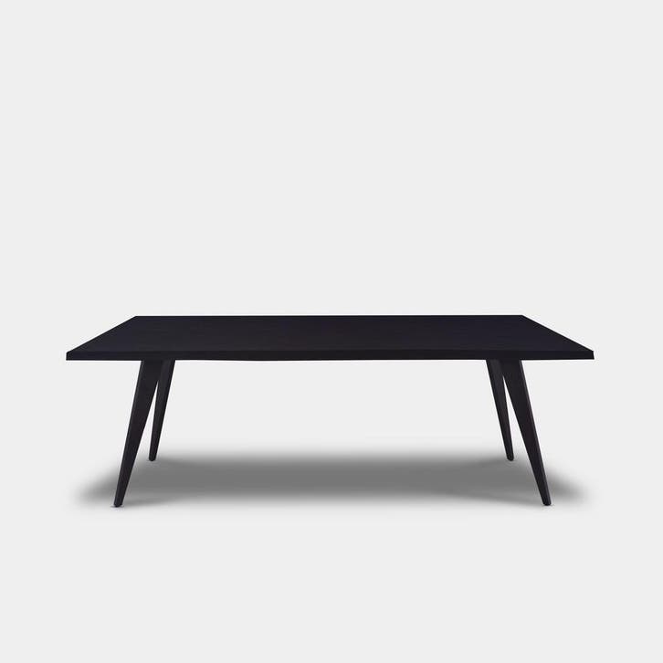 Tafel Boomstam Eikenhout  Hout Onderstel  220x100, Huis en Inrichting, Tafels | Eettafels