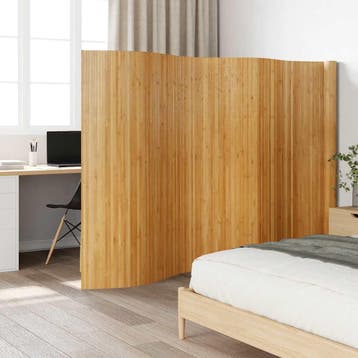 vidaXL Kamerscherm breedte 600 cm hoogte 165 cm bamboe, Huis en Inrichting, Verzenden, Nieuw