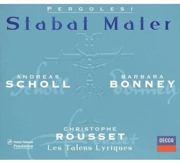 Pergolesi/  Andreas Scholl, Barbara Bonney, Les Talens Lyriq, Verzenden, Nieuw in verpakking