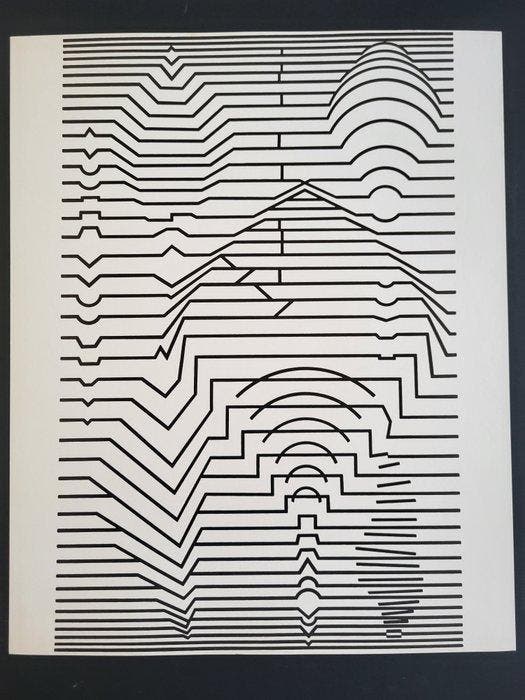 Victor Vasarely (1906-1997) - Ebi-Noor, Antiquités & Art, Antiquités | Autres Antiquités